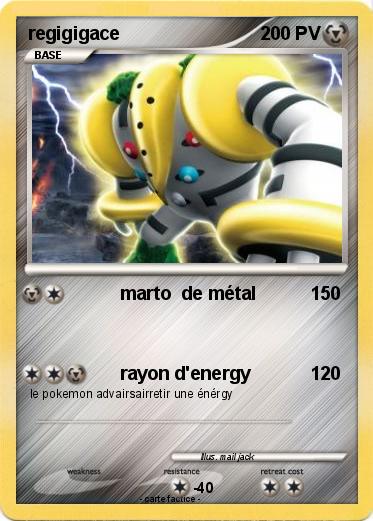 Pokemon regigigace