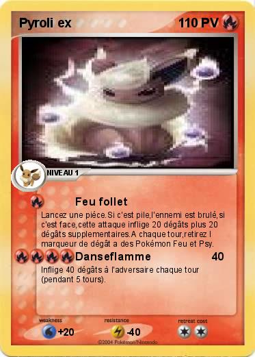 Pokemon Pyroli ex