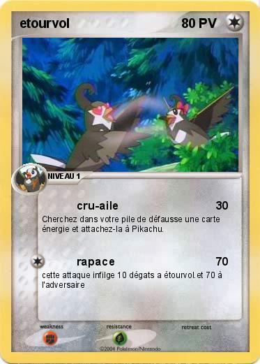 Pokemon etourvol