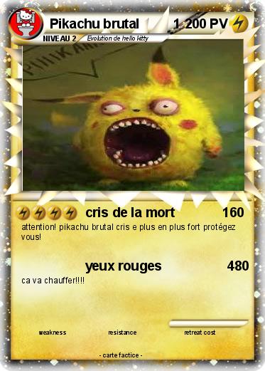Pokemon Pikachu brutal         1