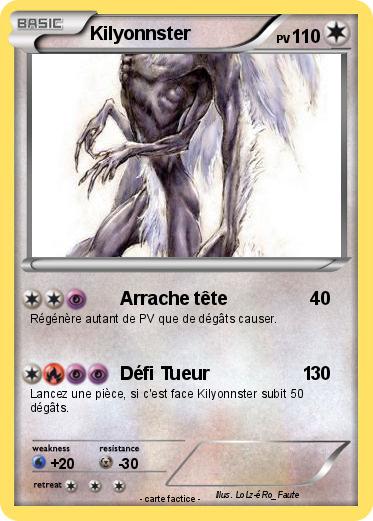 Pokemon Kilyonnster