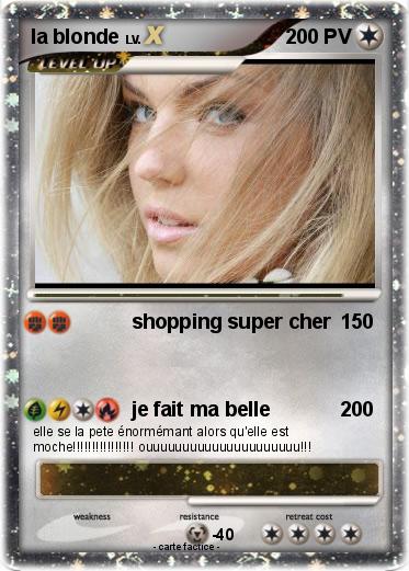 Pokemon la blonde