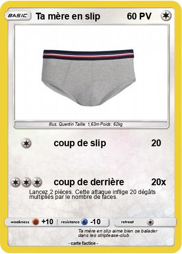 Pokemon Ta mère en slip