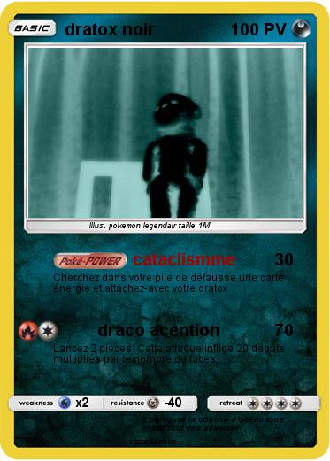 Pokemon dratox noir