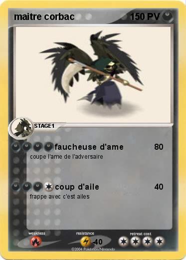 Pokemon maitre corbac