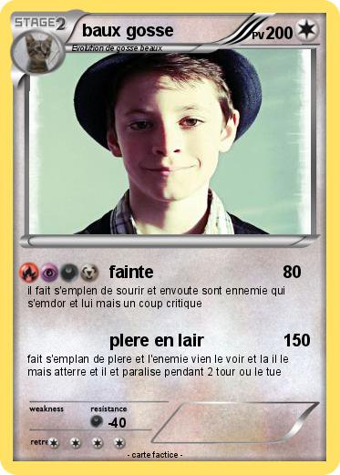 Pokemon baux gosse
