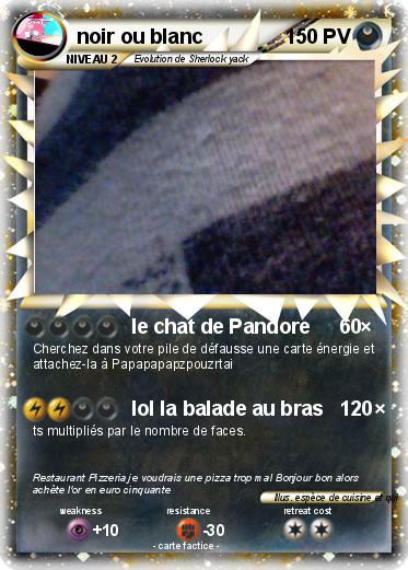 Pokemon noir ou blanc