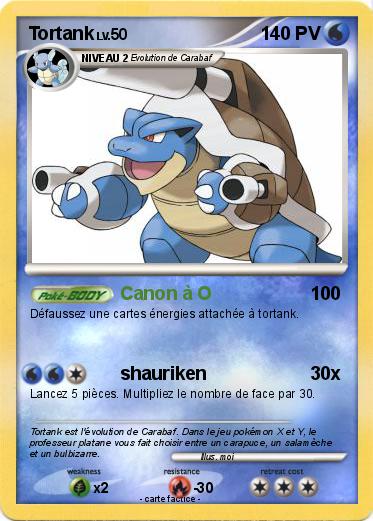 Pokemon Tortank