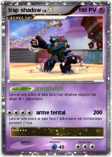 Pokemon trap shadow