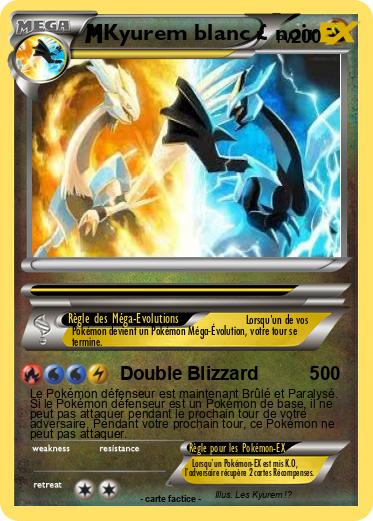 Pokemon Kyurem blanc £ noir