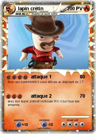 Pokemon lapin crétin