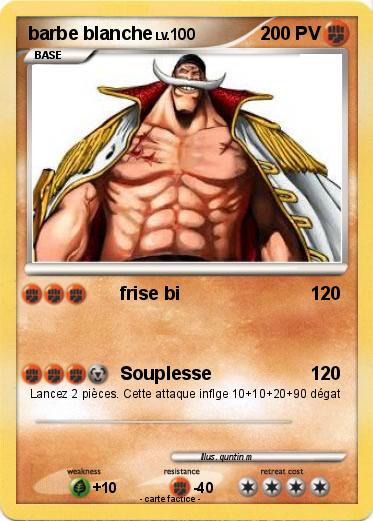 Pokemon barbe blanche