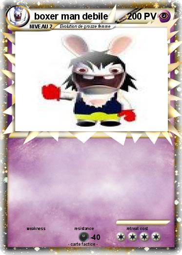 Pokemon boxer man debile