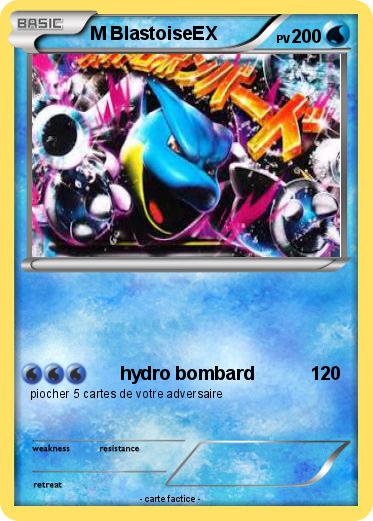 Pokemon M BlastoiseEX
