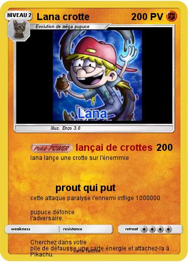 Pokemon Lana crotte