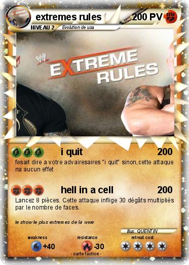 Pokemon extremes rules