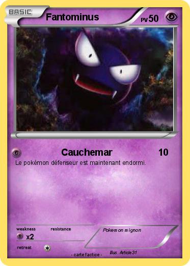 Pokemon Fantominus