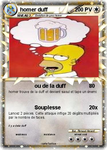 Pokemon homer duff