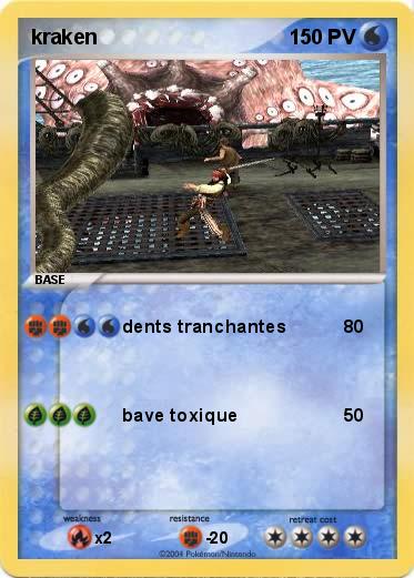 Pokemon kraken