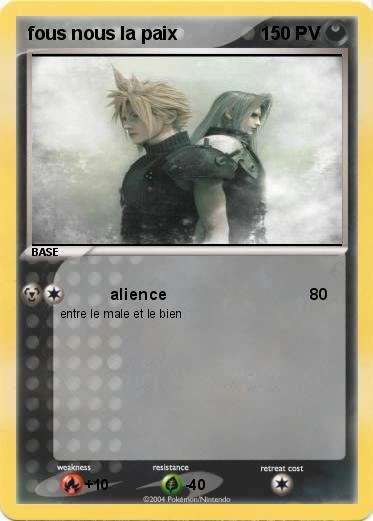 Pokemon fous nous la paix