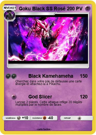 Pokemon Goku Black SS Rosé