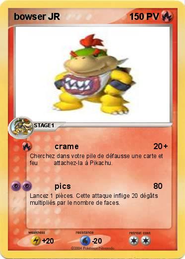 Pokemon bowser JR