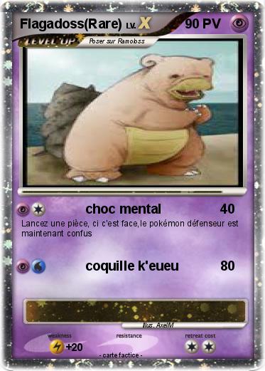 Pokemon Flagadoss(Rare)