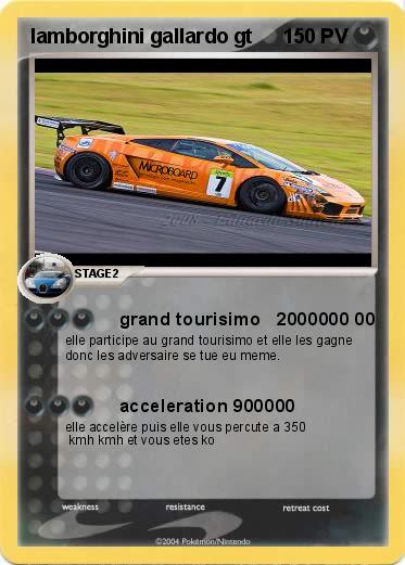 Pokemon lamborghini gallardo gt
