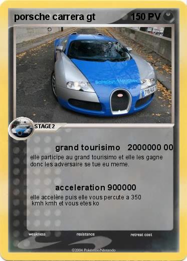 Pokemon porsche carrera gt