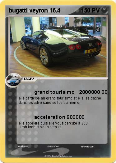Pokemon bugatti veyron 16.4