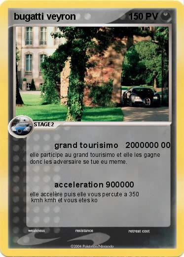 Pokemon bugatti veyron