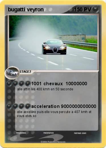 Pokemon bugatti veyron