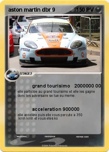 Pokemon aston martin dbr 9