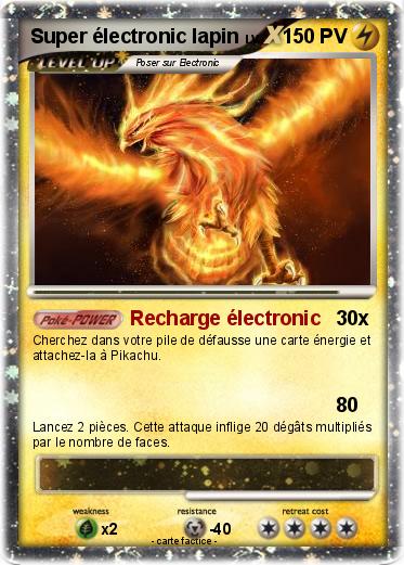 Pokemon Super électronic lapin