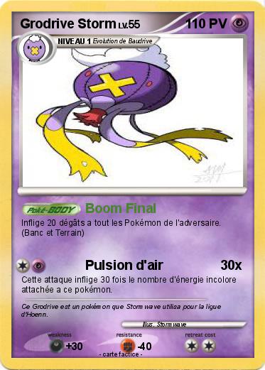 Pokemon Grodrive Storm