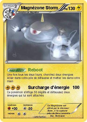 Pokemon Magnézone Storm