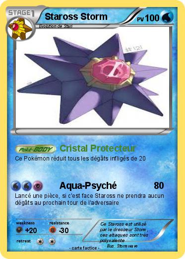 Pokemon Staross Storm