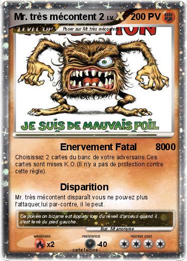 Pokemon Mr. très mécontent 2
