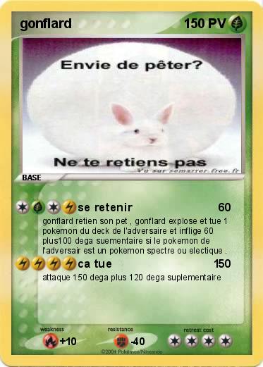 Pokemon gonflard