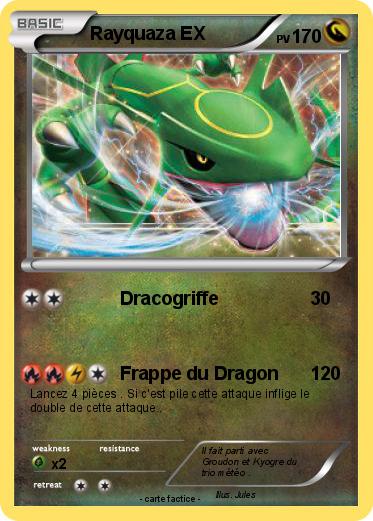 Pokemon Rayquaza EX