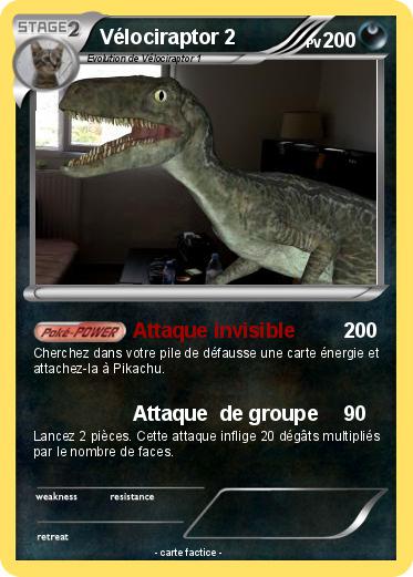 Pokemon Vélociraptor 2