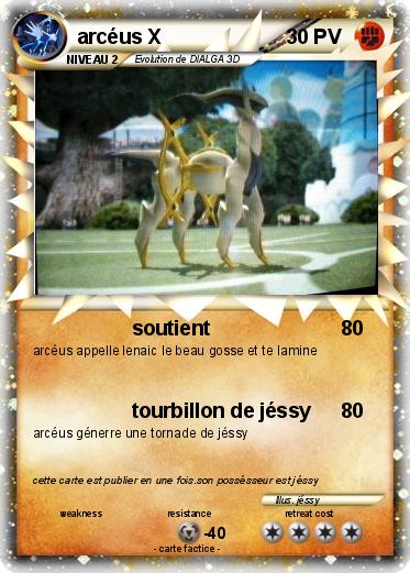 Pokemon arcéus X
