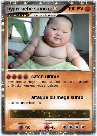Pokemon hyper bebe sumo