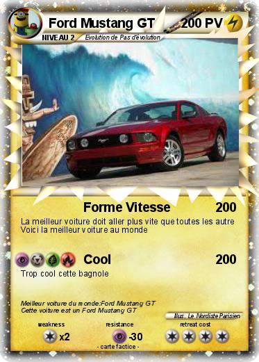 Pokemon Ford Mustang GT
