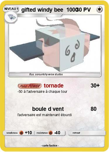 Pokemon gifted windy bee  1000