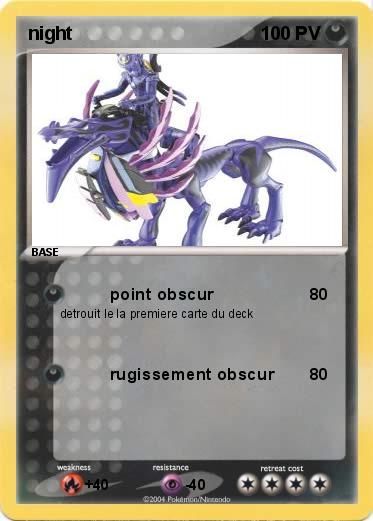 Pokemon night