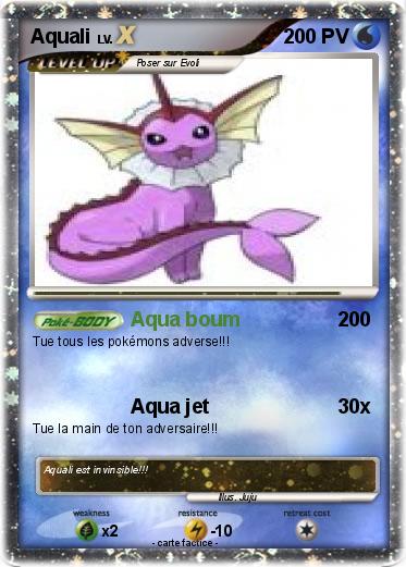 Pokemon Aquali
