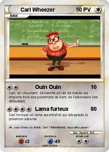 Pokemon Carl Wheezer