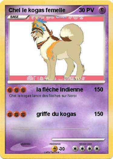 Pokemon Chel le kogas femelle