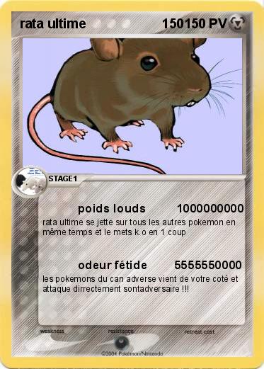 Pokemon rata ultime                     150